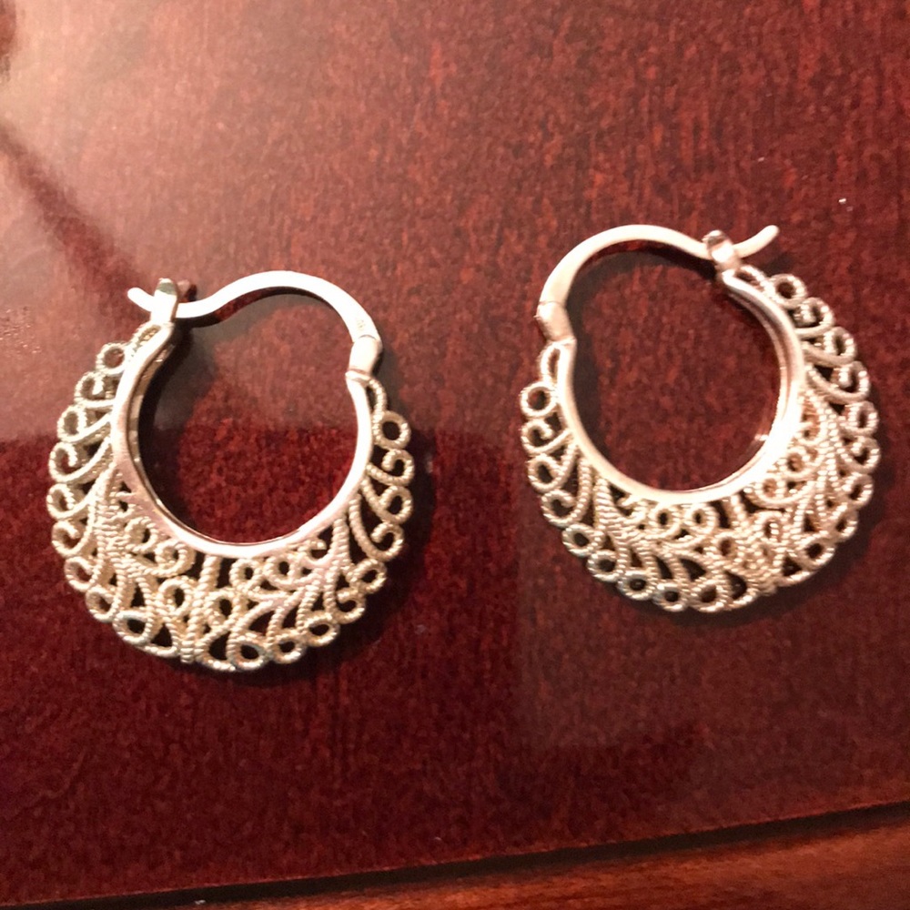 Sterling silver earrings